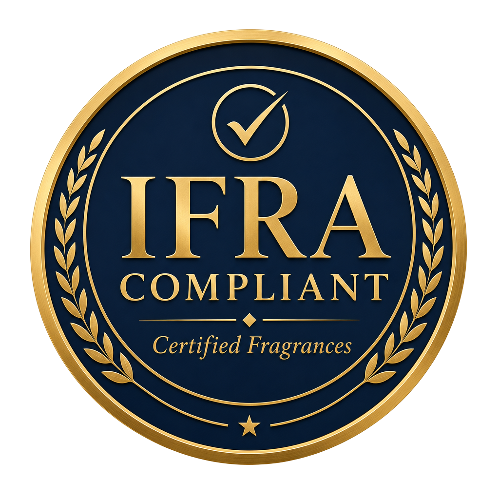 IFRA Compliant Certified Fragrances badge
